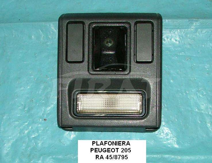 PLAFONIERA PEUGEOT 205 COMPLETA